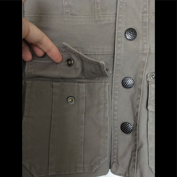 DIESEL Denim FIELD SAFARI Motorcycle Jacket size XS ๐ฅ Cotton - Picture 13 of 13